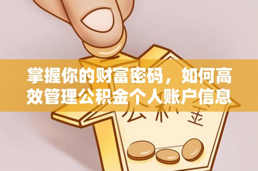萧县掌握你的财富密码，如何高效管理公积金个人账户信息