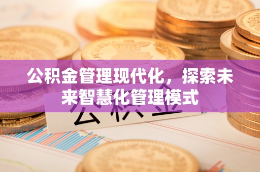 萧县公积金管理现代化，探索未来智慧化管理模式