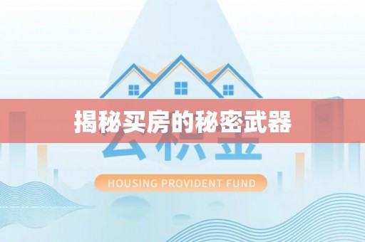 萧县揭秘买房的秘密武器