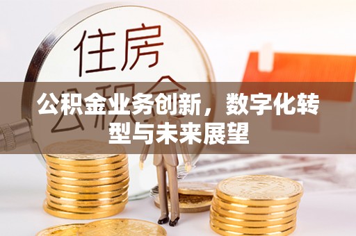 萧县公积金业务创新，数字化转型与未来展望